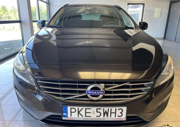 Volvo V60 cena 45500 przebieg: 204000, rok produkcji 2014 z Praszka małe 254